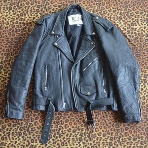 Classic Black Leather Jacket